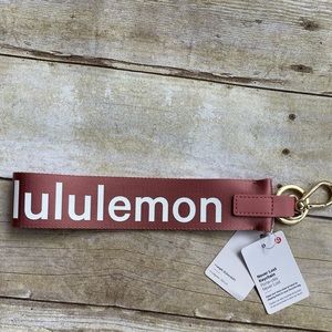 Lululemon keychain NWT - pink
